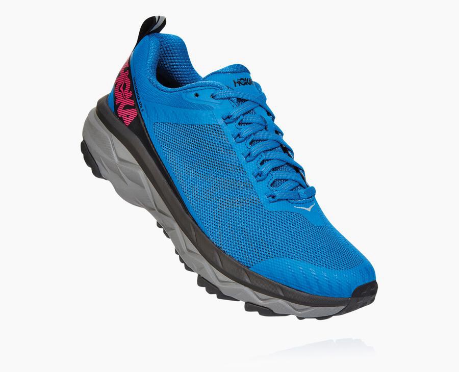 Hoka Australia One One Challenger ATR 5 - Womens Trail Shoes Blue - FHKJB-9470